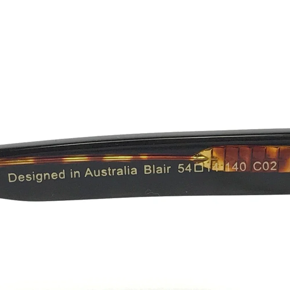 Iconik Eyeglasses Frames Blair C02 Brown Cat Eye Full Rim 54-14-140